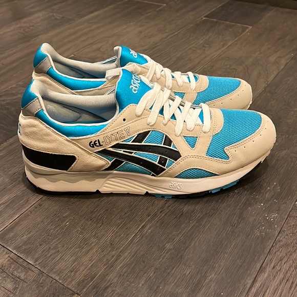 ASICS Gel Lyte V shoes sneakers new atomic blue H435L 4190 Mens Size 12 - Picture 2 of 10